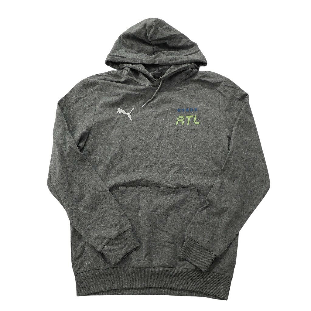 古着卸 まとめ売り プーマ puma スウェット 【同種】8枚セット (メンズ M ) グレー フーディー ワンポイント 中古 古着 NC7074