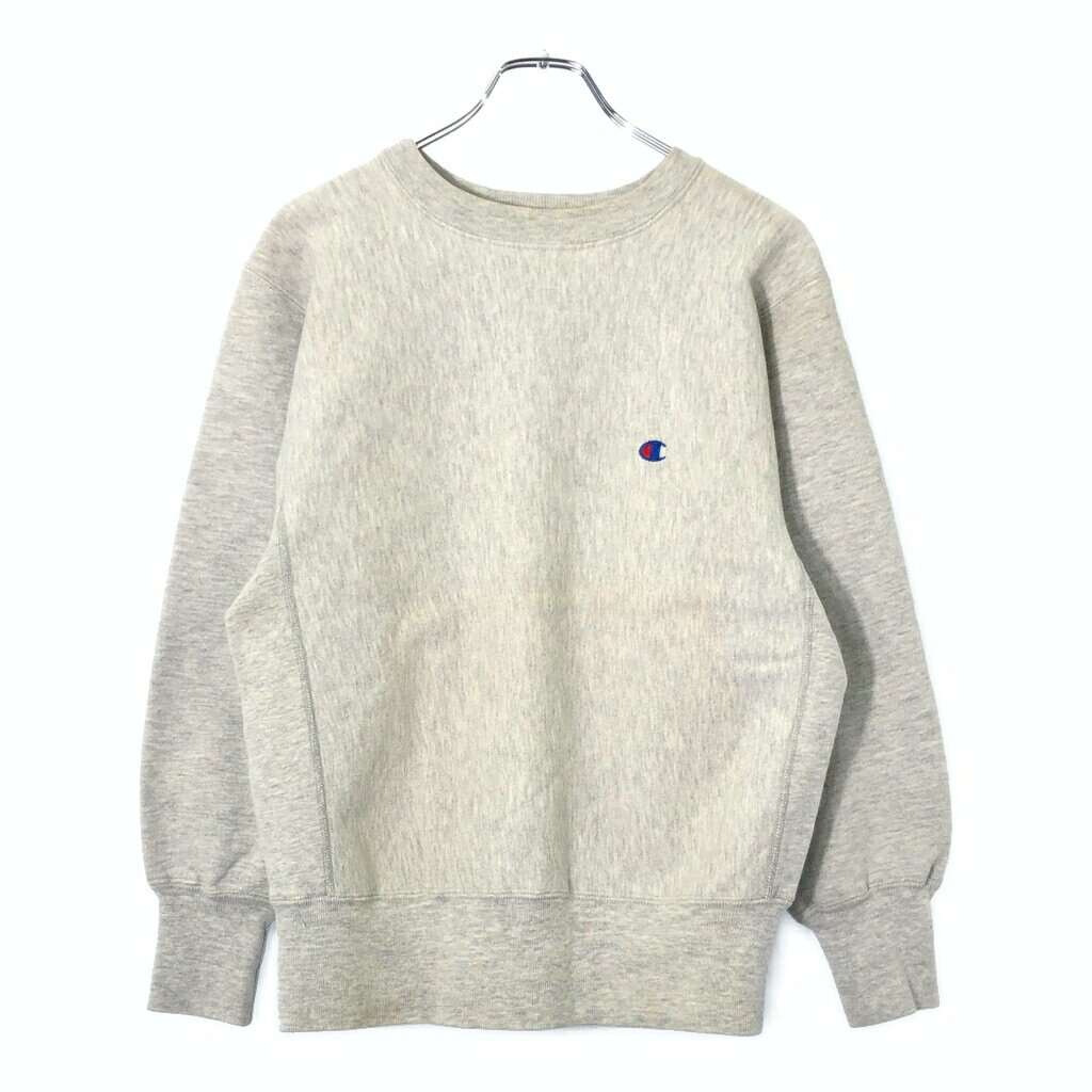 Rakuten - 90年代 USA製 Champion チャンピオン REVERSE WEAVE リバースウィーブ スウェット グレー(メンズ M)中古 古着 V9345