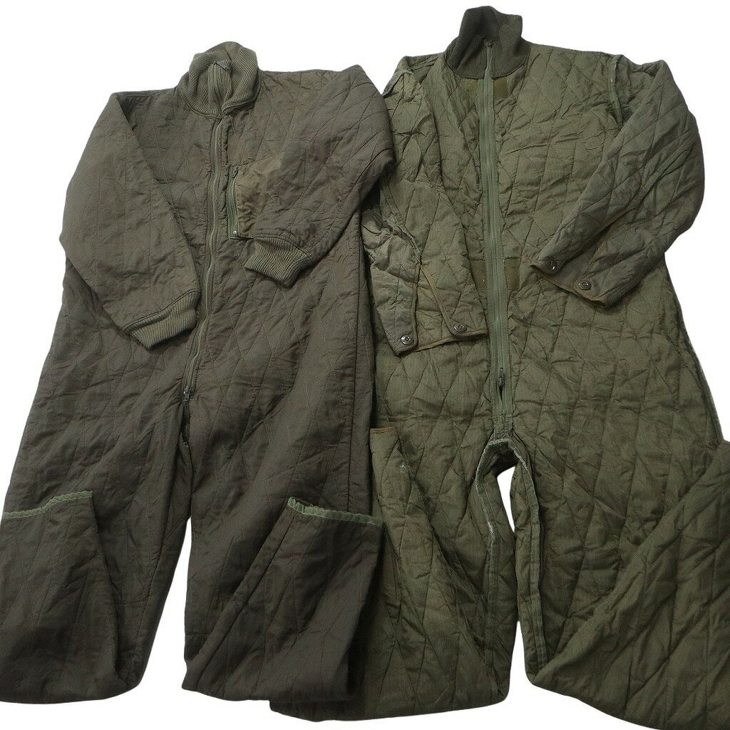 DESCRIPTION 商品名古着卸 まとめ売り 実物・民間MIX ライナー オールインワン ユーロミリタリー 2枚セット (メンズ ) ジャンプスーツ 中古 古着 NC7756 性別メンズ※記載のない性別の商品が含まれてる場合がございます。 サイズ/枚数※サイズ表記のないものを、こちらの主観で振り分ける場合もあります。 合計枚数2枚セット その他実物・民間MIX、ライナー、オールインワン 状態全て検品済み、経年の着用感、多少の汚れ、ダメージが含まれます。ジャンクや酷いダメージは取り除いております。 ※あくまで人の手での選別という点ご理解頂き、見落としレベルはご了承下さい。 備考多種サイズを含む商品となります。 商品管理番号NC7756 ABOUT ITEM商品撮影時の照明やお使いのモニター・ブラウザ等ご覧いただく環境により実物と商品画像の色が多少異なる場合がございます。全てアメリカからの輸入品ですがブランドやアイテムによりそれぞれサイズ感が異なります。生地の伸縮や厚み等、測定に多少の誤差が生じる場合がございますが、表記サイズと合わせまして実寸値を記載させていただいておりますので必ずご確認ください。新品や未使用品と記載があるもの以外は全て中古品ですので、程度は異なりますが使用感がございます。状態は慎重に確認し商品説明や画像により記載しておりますが、全てを記載することは中古品の特性上困難です。ご不明な点やご質問がございましたらお気軽にお問い合わせください。