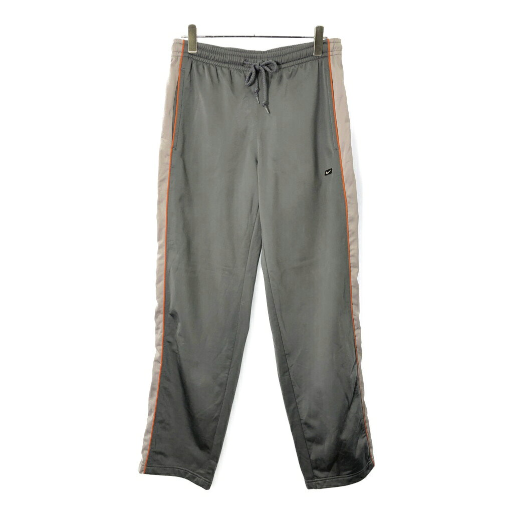 00年代 NIKE ナイキ トラックパンツ スポーツ グレー(メンズ L)中古 古着 V9544