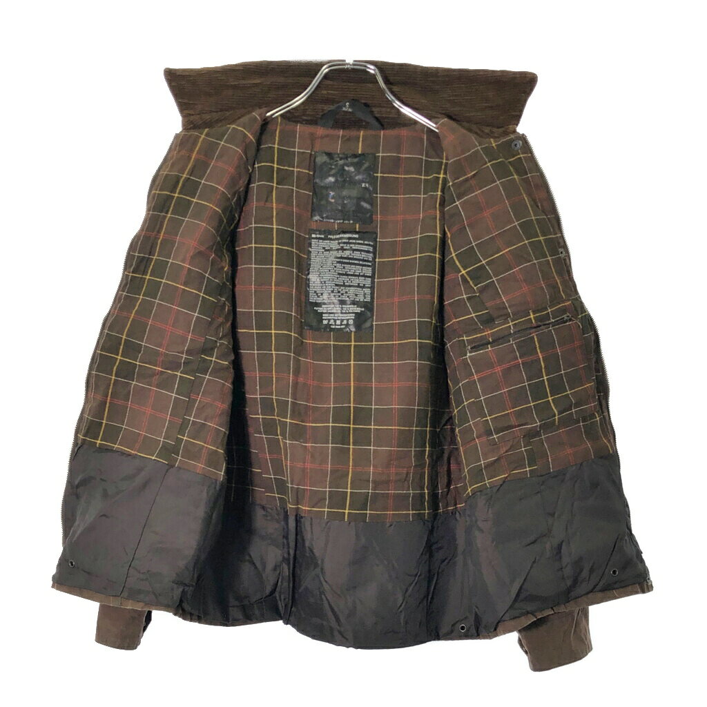 イングランド製 Mc Orvis マックオービス オイルドジャケット ブラウン(レディース S)中古 古着 V9686