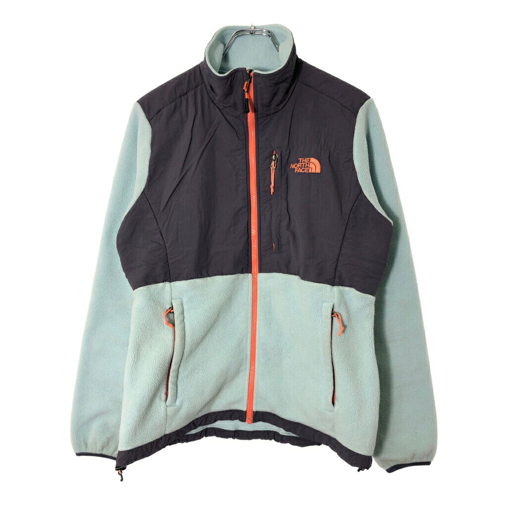 樂天商城 - THE NORTH FACE ノースフェイス Denali デナリ フリースジャケット アウトドア ライトブルー(レディース M)中古 古着 V9936