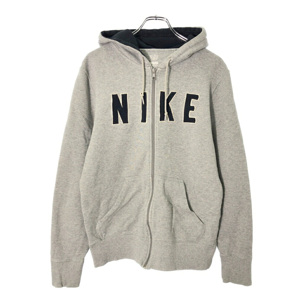 Rakuten - NIKE ナイキ フルジップ スウェットパーカー グレー(メンズ S)中古 古着 V9987