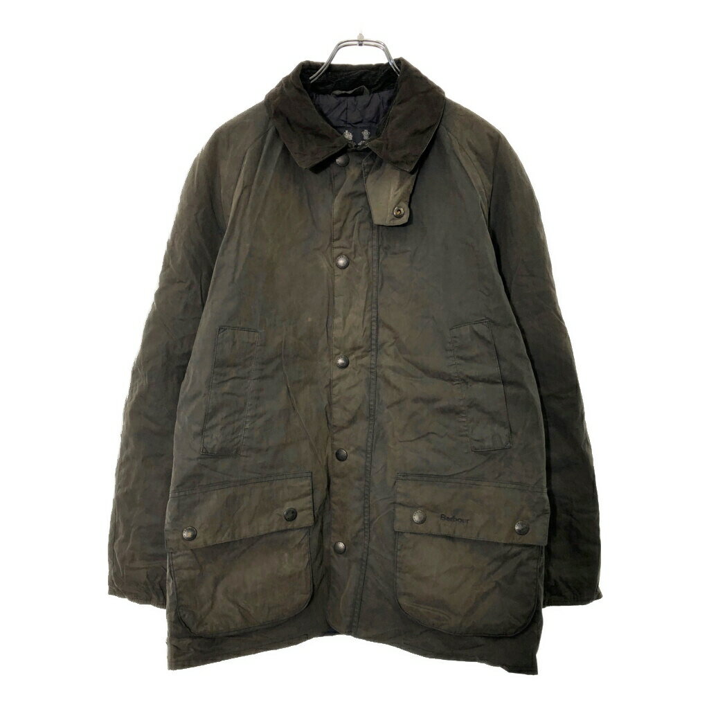 Other - Barbour POLO CLUB バブアー MOORHEN オイルドジャケット オリーブ(メンズ M)中古 古着 X0434