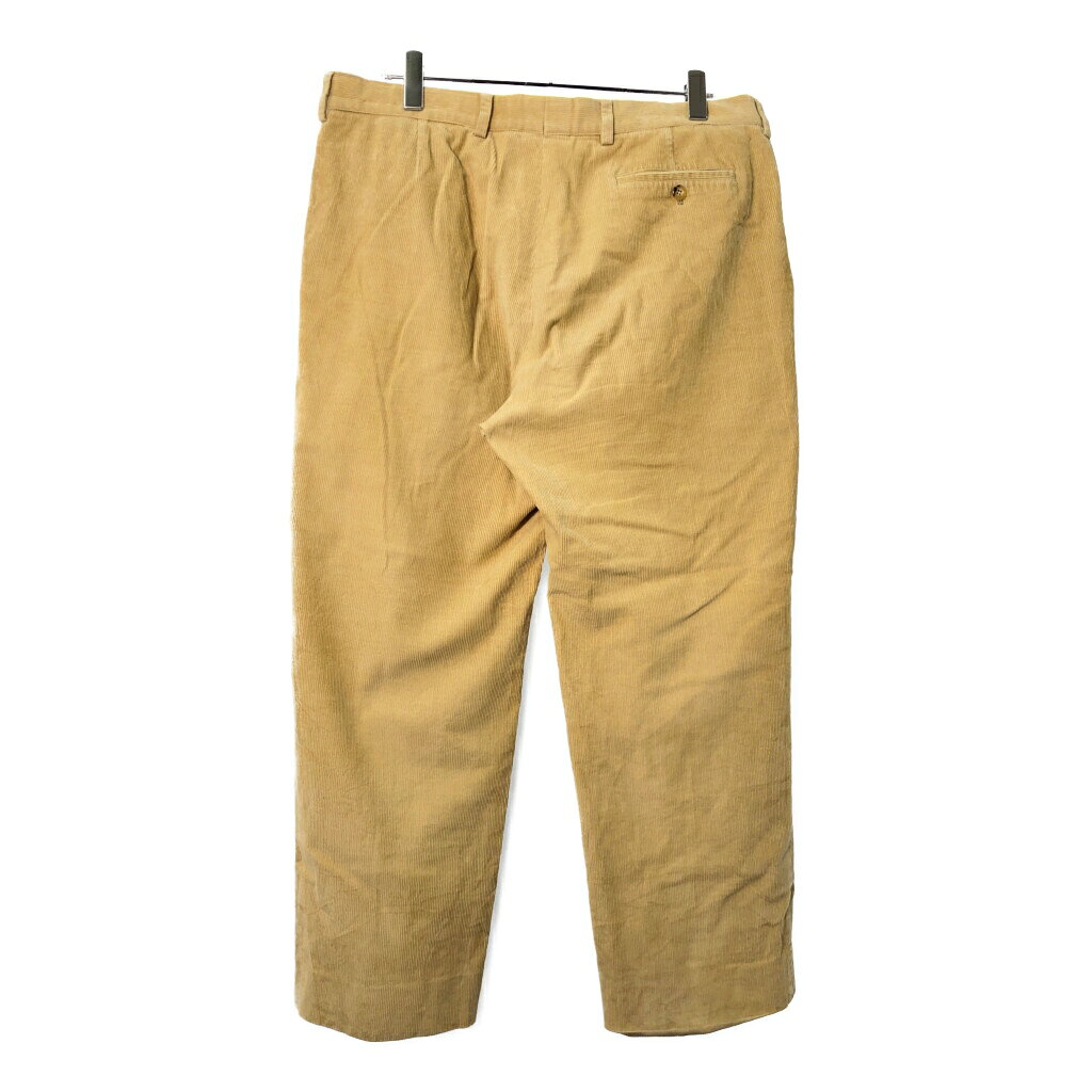 スペイン製 BURBERRY バーバリー タック コーデュロイパンツ ベージュ(メンズ 48)中古 古着 X0916 heb-webstore-10207076 YAMAHISA USEDCLOTHINGSHOP サンプル画像2