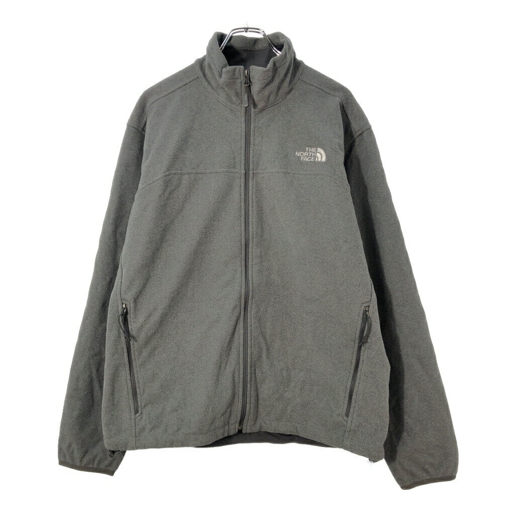 樂天商城 - THE NORTH FACE ノースフェイス フリースジャケット アウトドア グレー(メンズ L)中古 古着 X2375