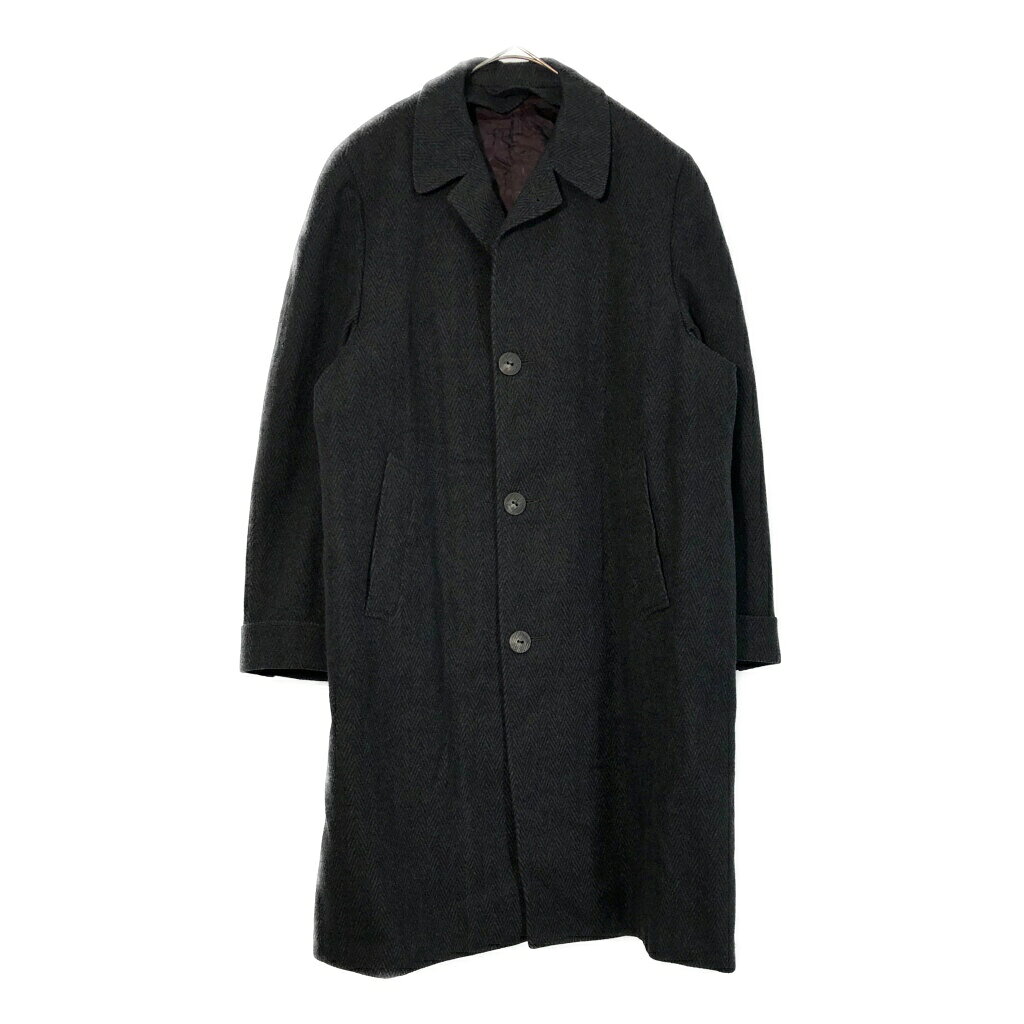 乐天商城 - 60年代 USA製 Sincerity Clothes バルマカーンコート ヴィンテージ ヘリンボーン グレー(メンズ M相当)中古 古着 X3377