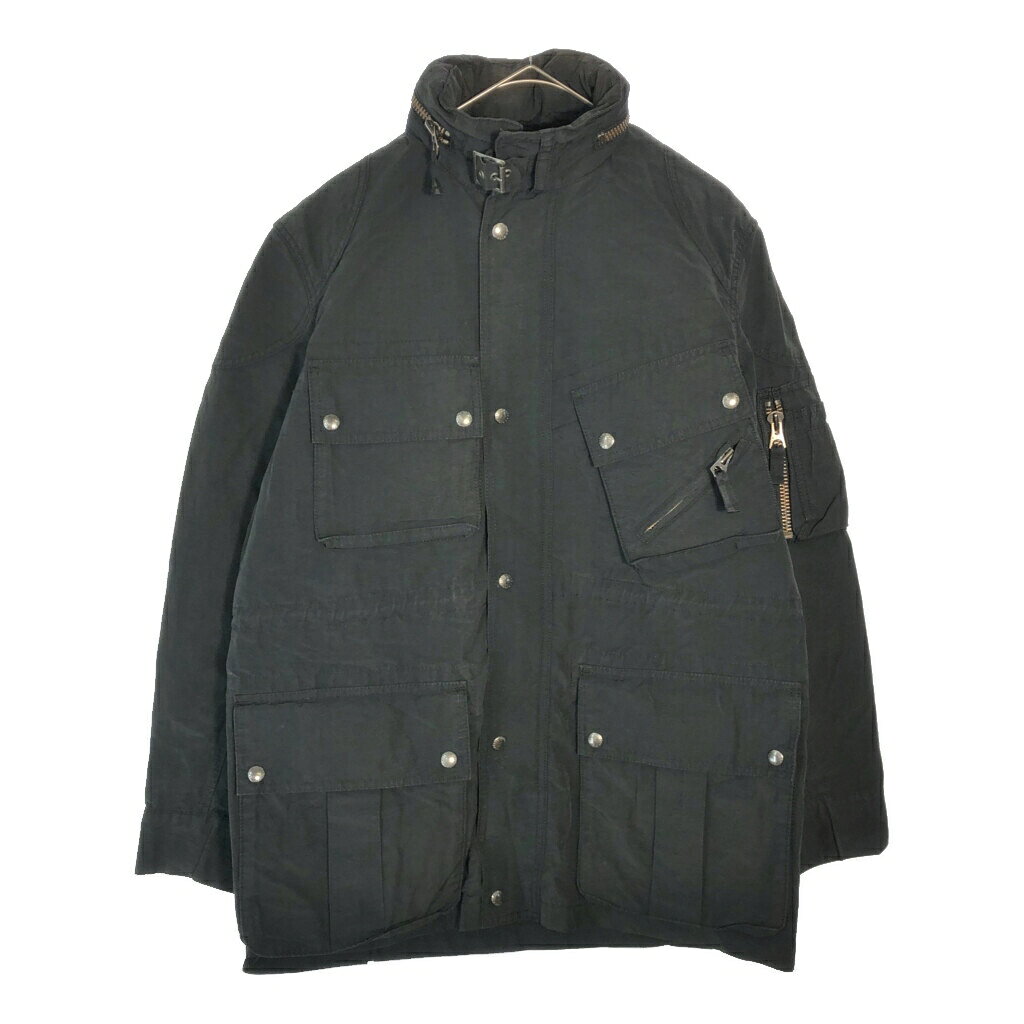 Rakuten - Polo by Ralph Lauren ポロ ラルフローレン モーターサイクルジャケット ブラック(メンズ M)中古 古着 X4689