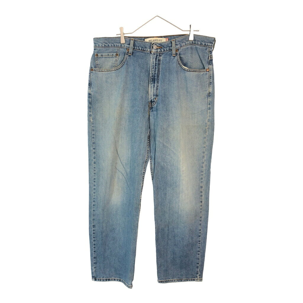 00年代 Levi's リーバイス 550 デニムパンツ ブルー(メンズ W38 L32)中古 古着 X5446