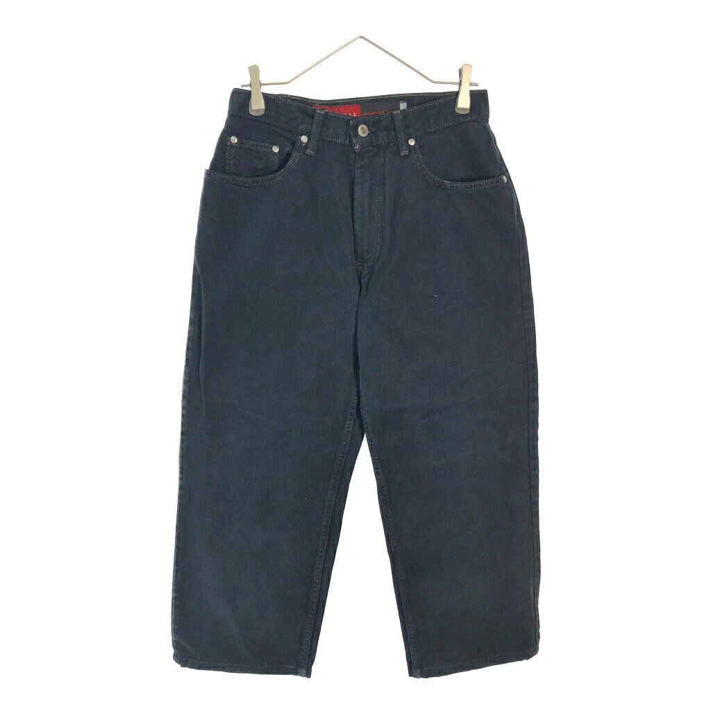 乐天商城 - 90年代 USA製 Levi's リーバイス SilverTab シルバータブ デニムパンツ ブラック(メンズ W30 L34)中古 古着 X6536