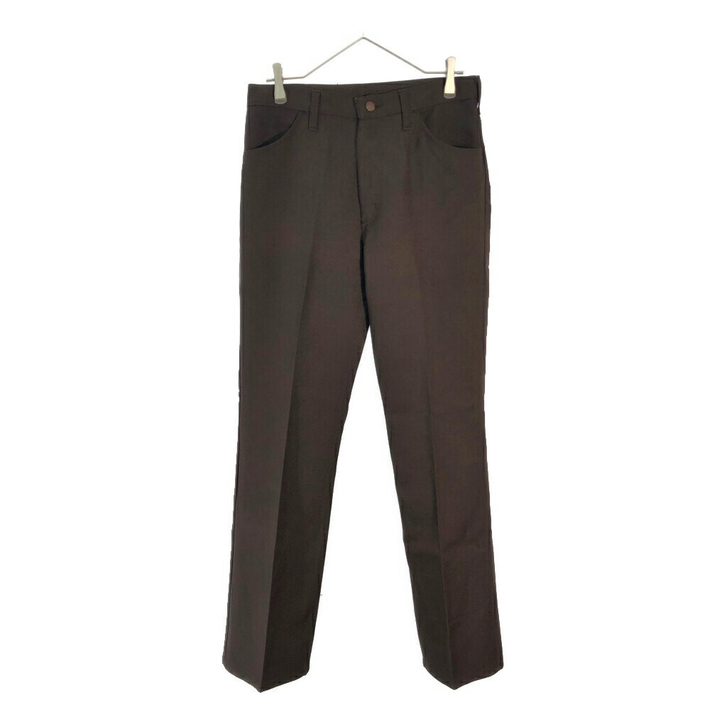 樂天商城 - 90年代 USA製 Wrangler ラングラー ランチャードレスジーンズ ブラウン(メンズ W32 L32)中古 古着 X6575