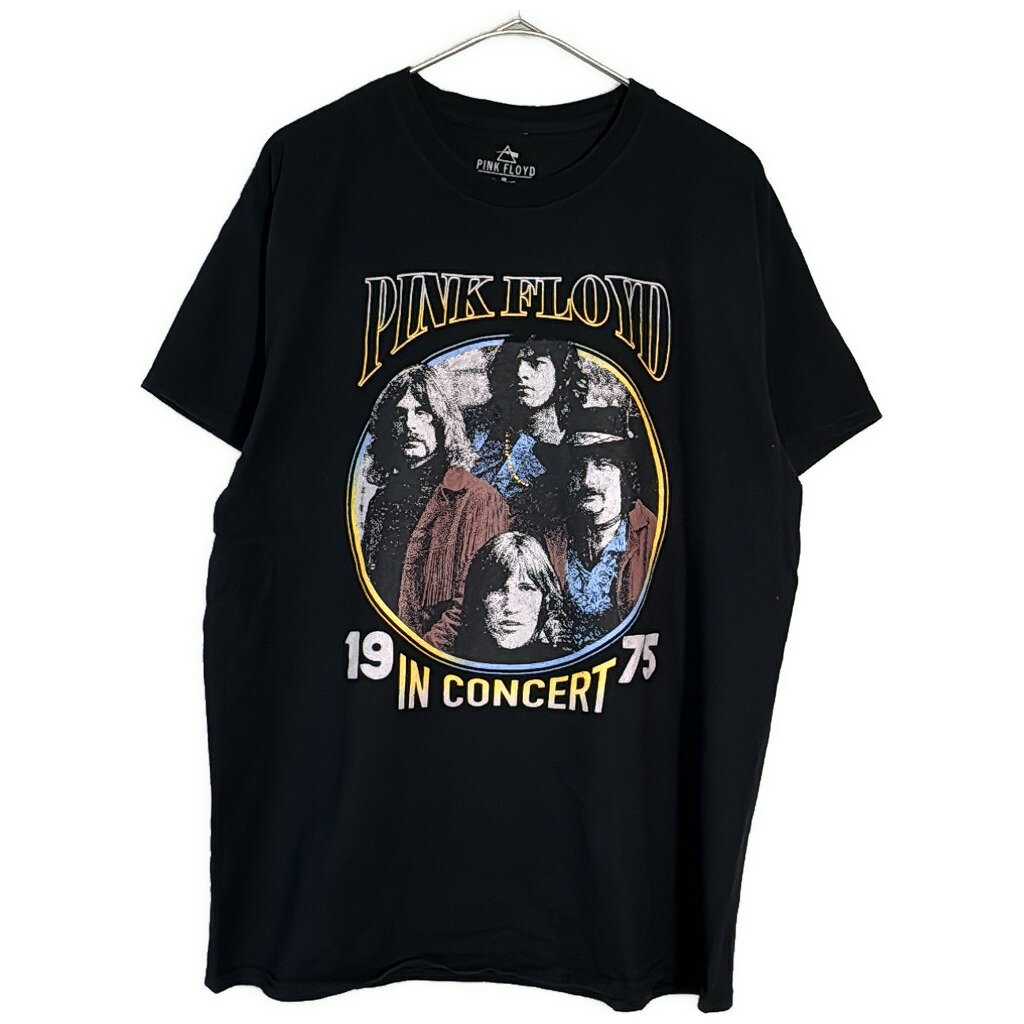 PINK FLOYD ピンク・フロイド 半袖Tシャツ バンド ブラック(メンズ M相当)中古 古着 X7738