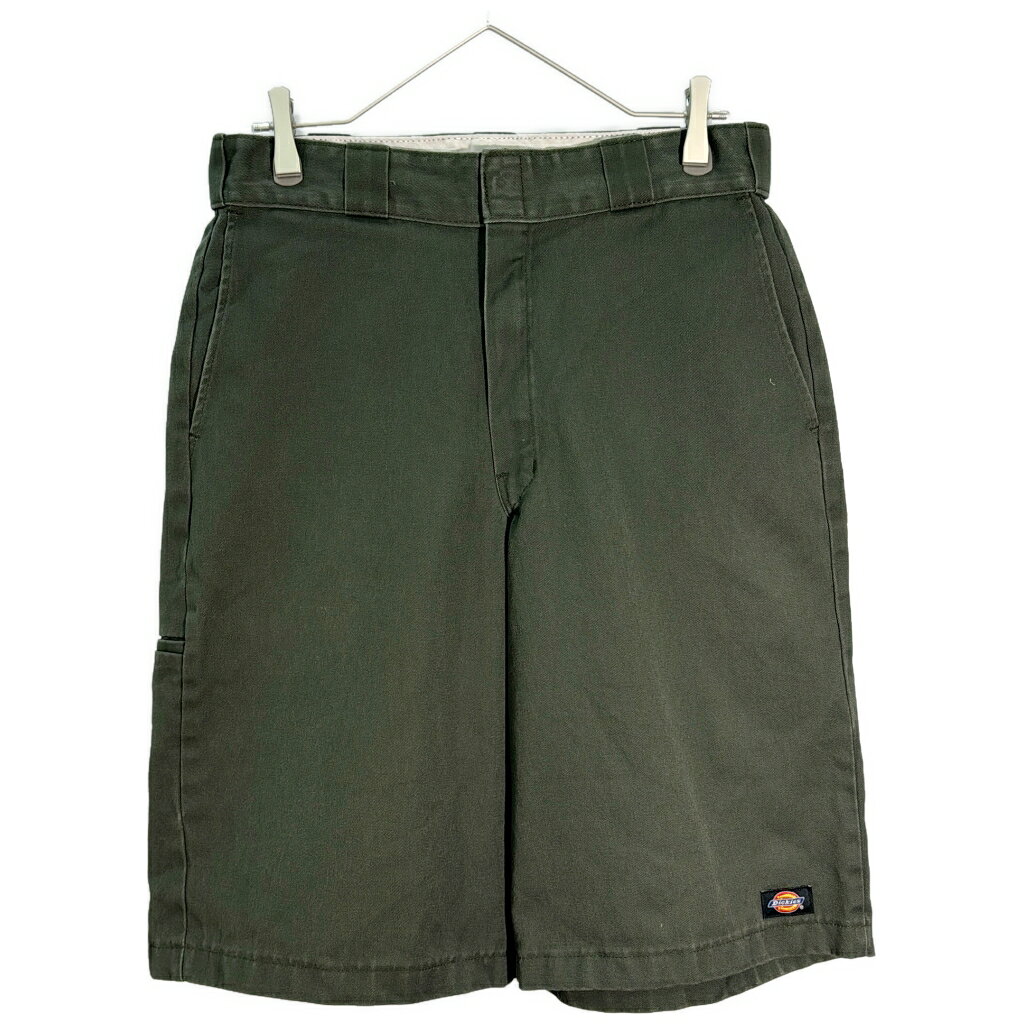 Rakuten - Dickies ディッキーズ ワークショートパンツ グリーン(メンズ W32)中古 古着 X8174
