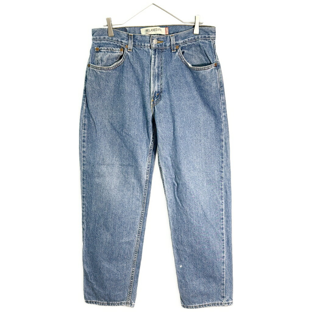 Levi's リーバイス 550 デニムパンツ ブルー(メンズ W34 L32)中古 古着 X8188