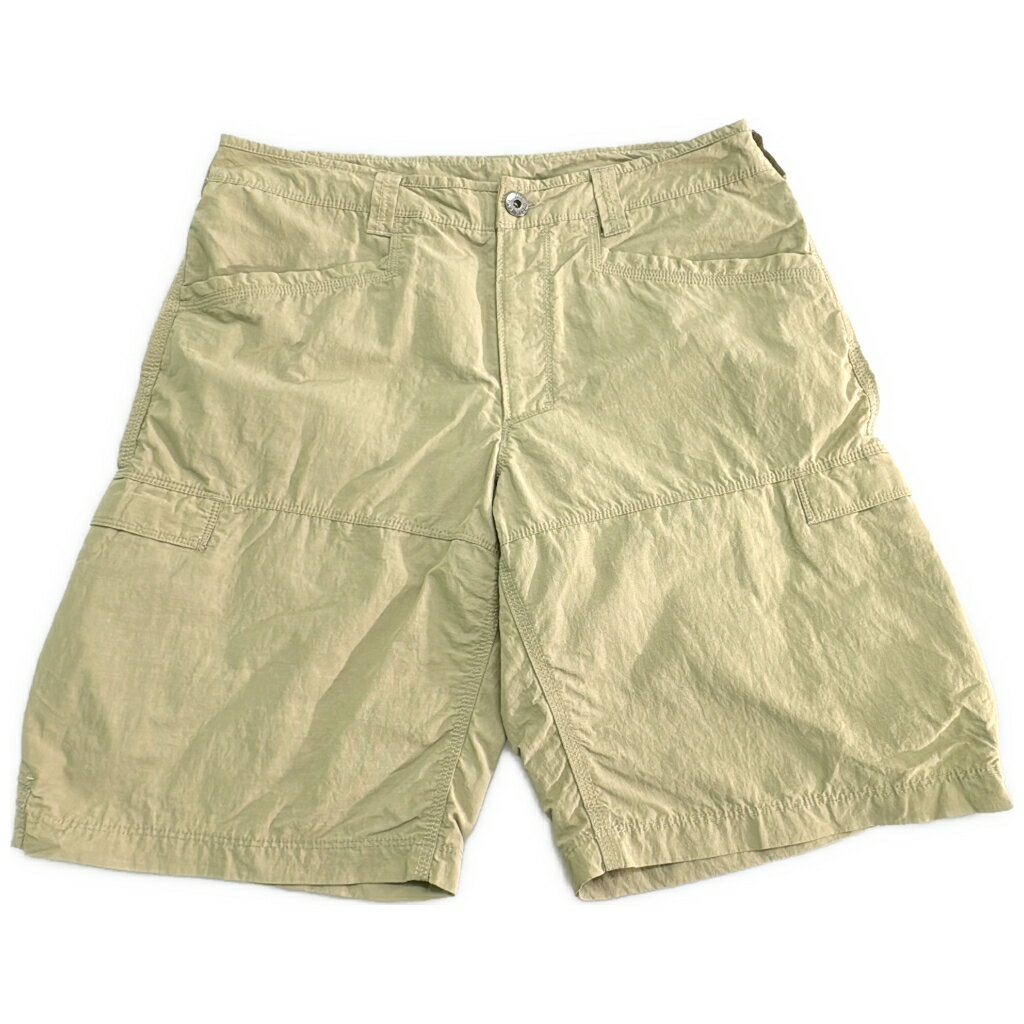 Rakuten - THE NORTH FACE ノースフェイス カーゴショートパンツ アウトドア ベージュ(メンズ W32)中古 古着 X8552