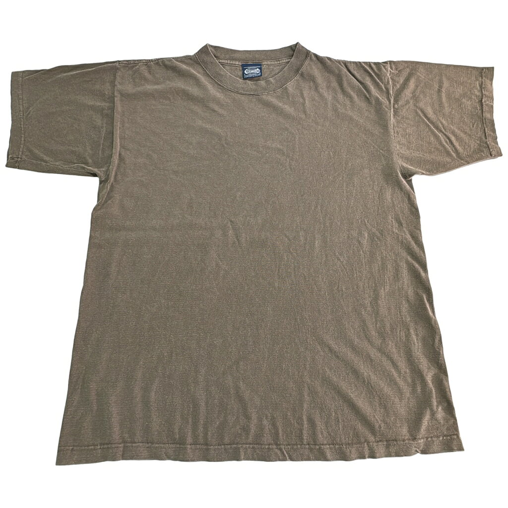 樂天商城 - 00年代 POINT ZERO ポイントゼロ 無地Tシャツ ブラウン(メンズ XL)中古 古着 X9074