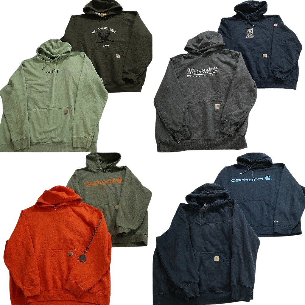 カーハート スウェット 8枚セット (メンズ XL/2XL)