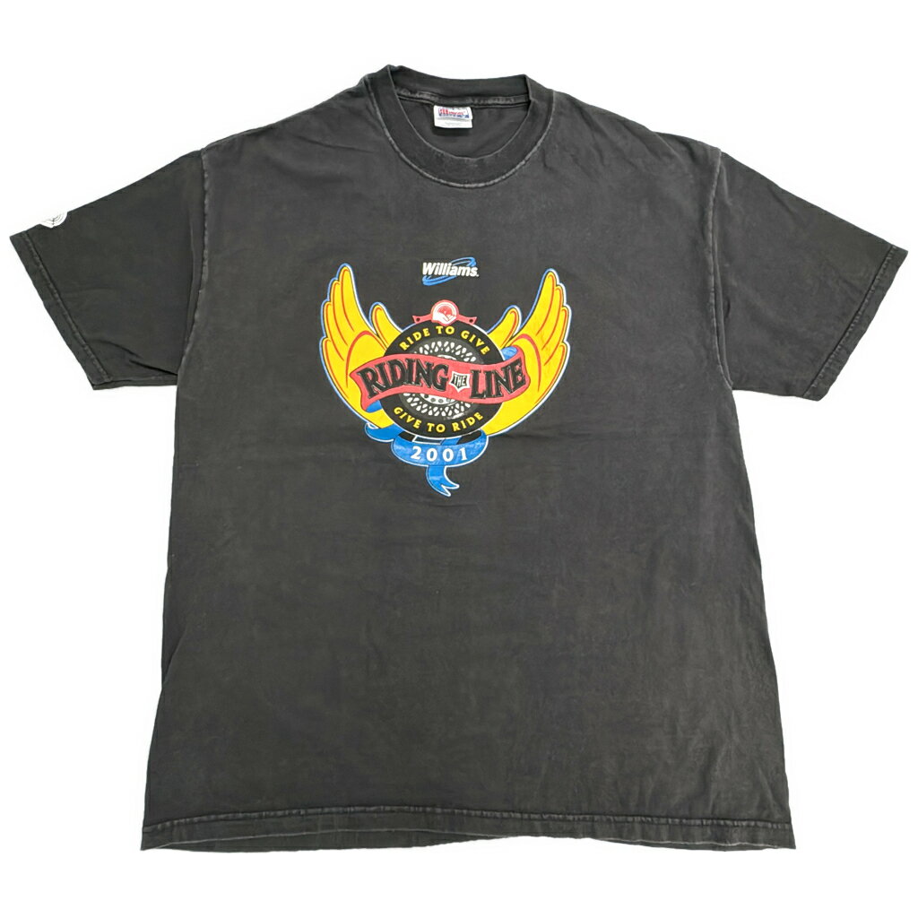 樂天商城 - 00年代 Williams バイクイベントTシャツ モーターサイクル ブラック(メンズ XL)中古 古着 Y0664