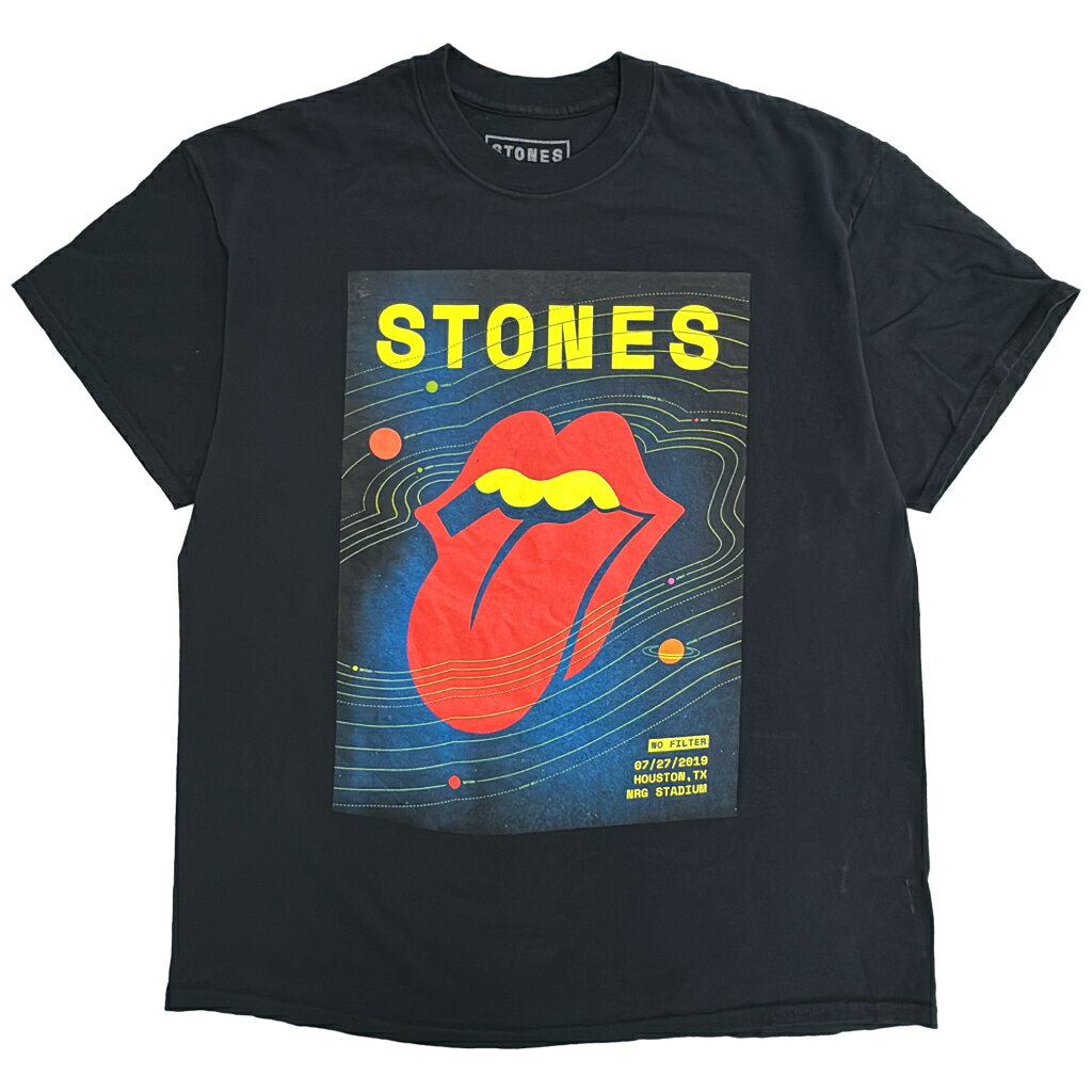 樂天商城 - Rolling Stones ローリングストーンズ Tシャツ バンド ブラック(メンズ XL)中古 古着 Y2899