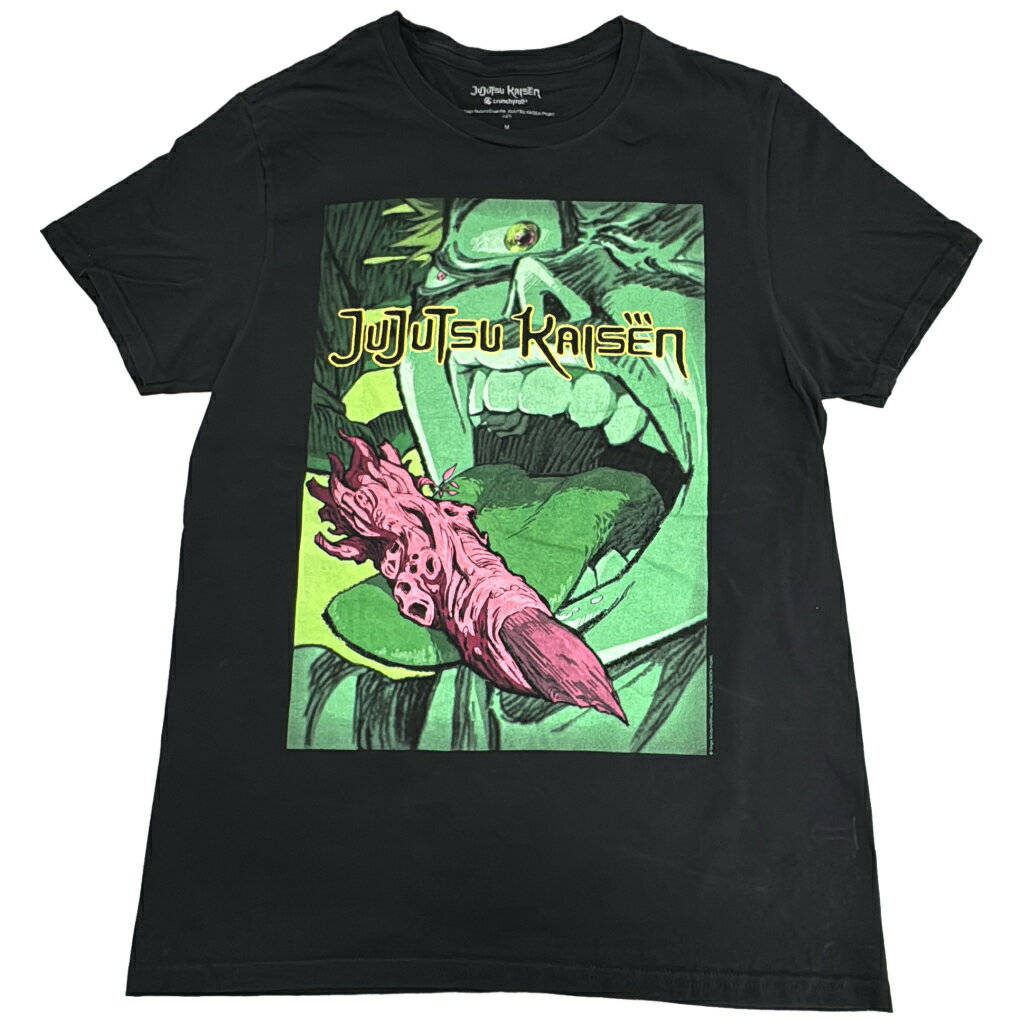 乐天商城 - 呪術廻戦 Tシャツ アニメ コミックス キャラクター ブラック(メンズ M)中古 古着 Y2933