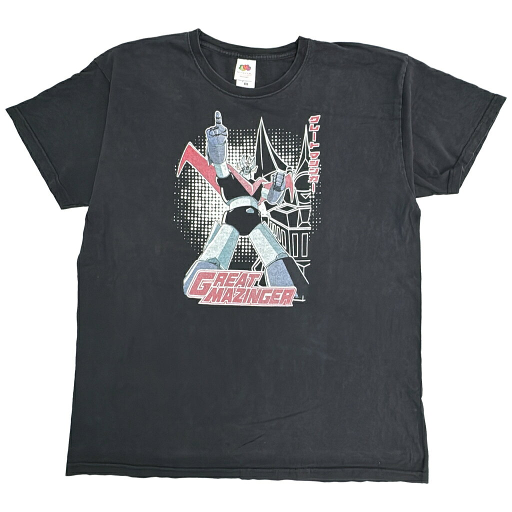 ☆超レア 海外販売 マジンガーZ Tシャツ Lサイズ グレー 未使用品 兜甲