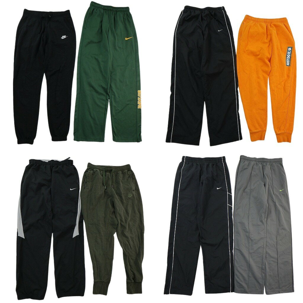 樂天商城 - 古着卸 まとめ売り NIKE ナイキ パンツMIX 8枚セット ( メンズ S ) スウェット イージーパンツ ジョガー 中古 古着 NE9642