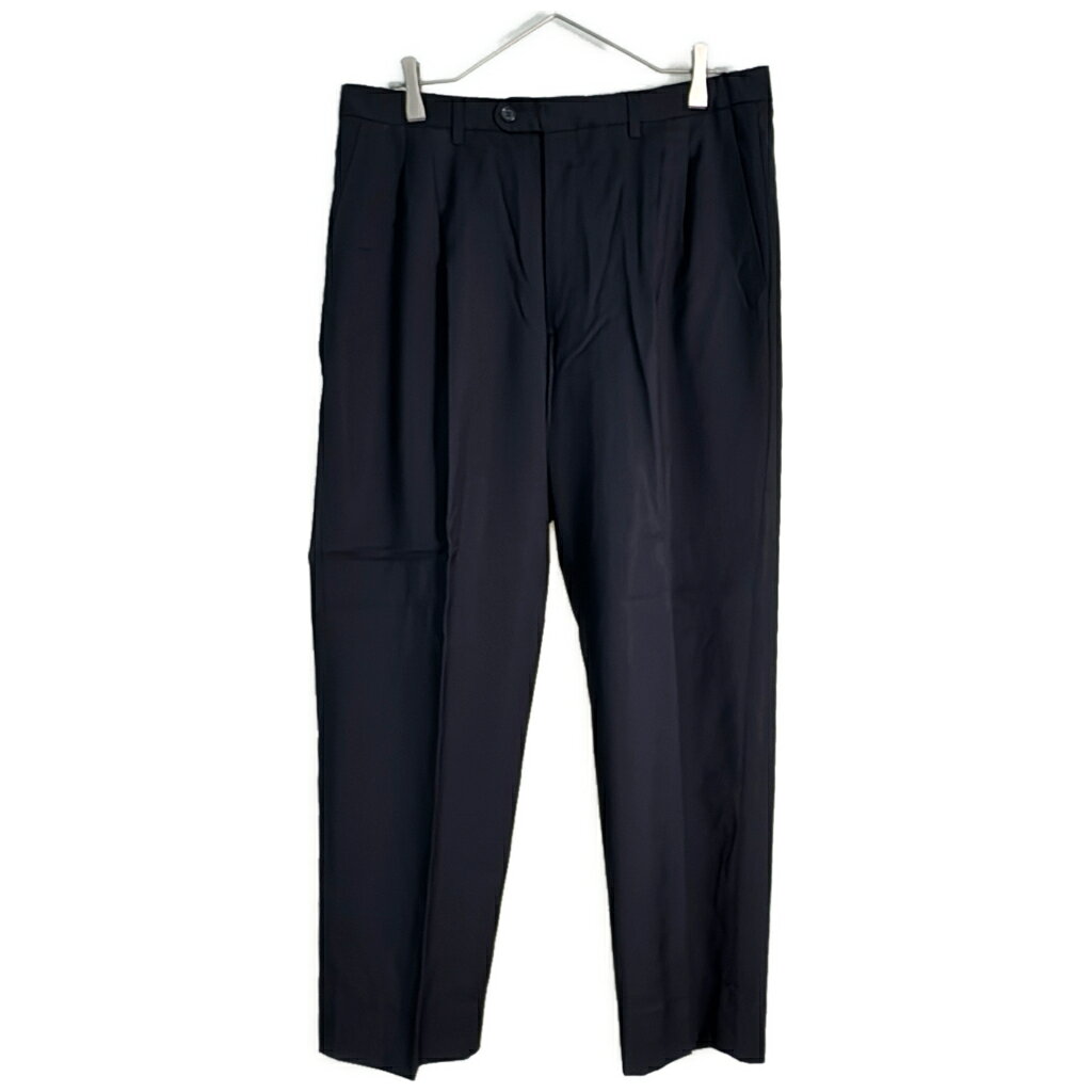 90年代 Burberrys バーバリーズ 2タック スラックスパンツ ネイビー(メンズ 46)中古 古着 Y4274 heb-webstore-10244308 YAMAHISA USEDCLOTHINGSHOP パッケージ画像
