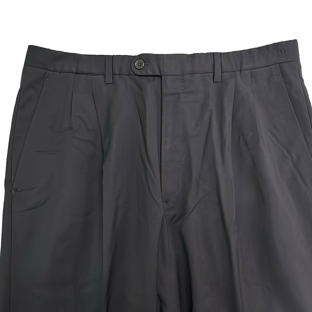 90年代 Burberrys バーバリーズ 2タック スラックスパンツ ネイビー(メンズ 46)中古 古着 Y4274 heb-webstore-10244308 YAMAHISA USEDCLOTHINGSHOP サンプル画像3