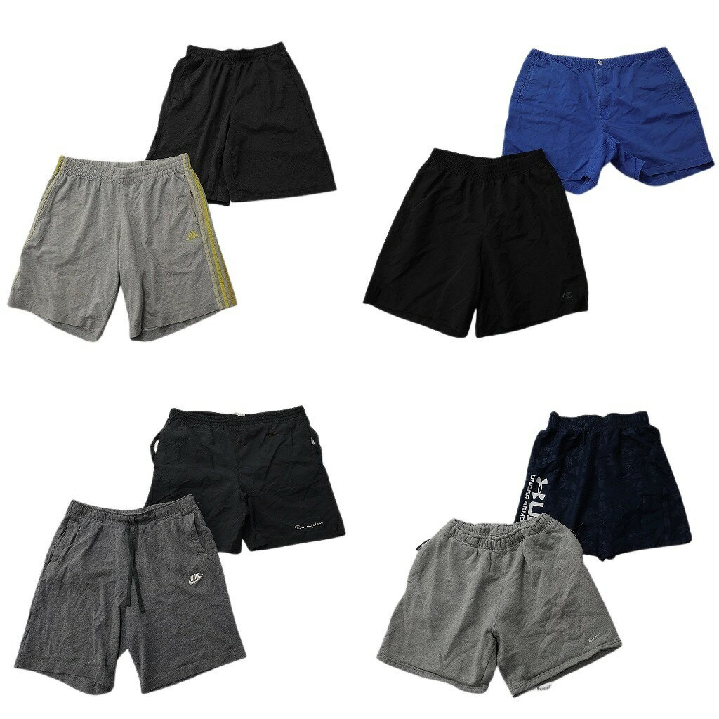 乐天商城 - 古着卸 まとめ売り ブランド ショートパンツ 8枚セット ( メンズ M ) ノーティカ 小文字タグ チャンピオン ナイキ 中古 古着 NF1370