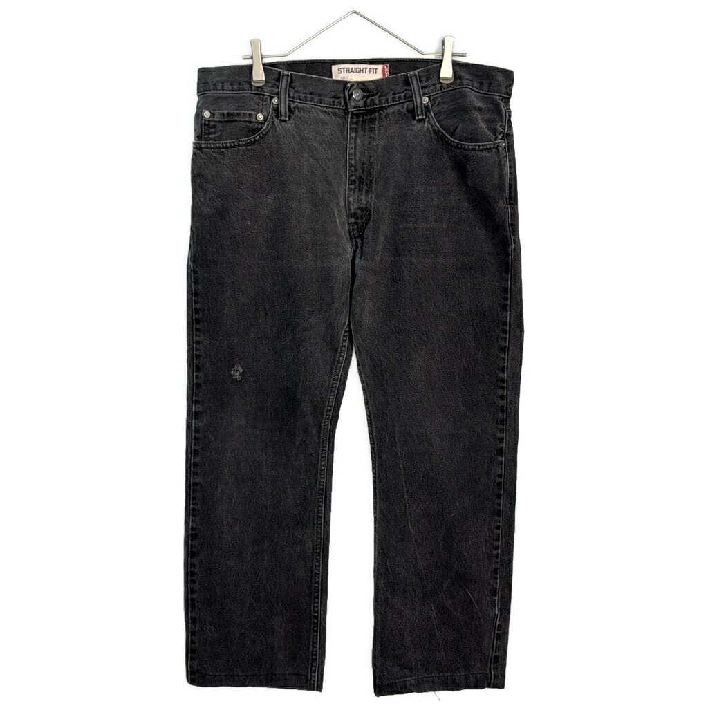 Levi’s リーバイス 505 ブラック デニム W42 USA製　古着 y6903-1.jpg