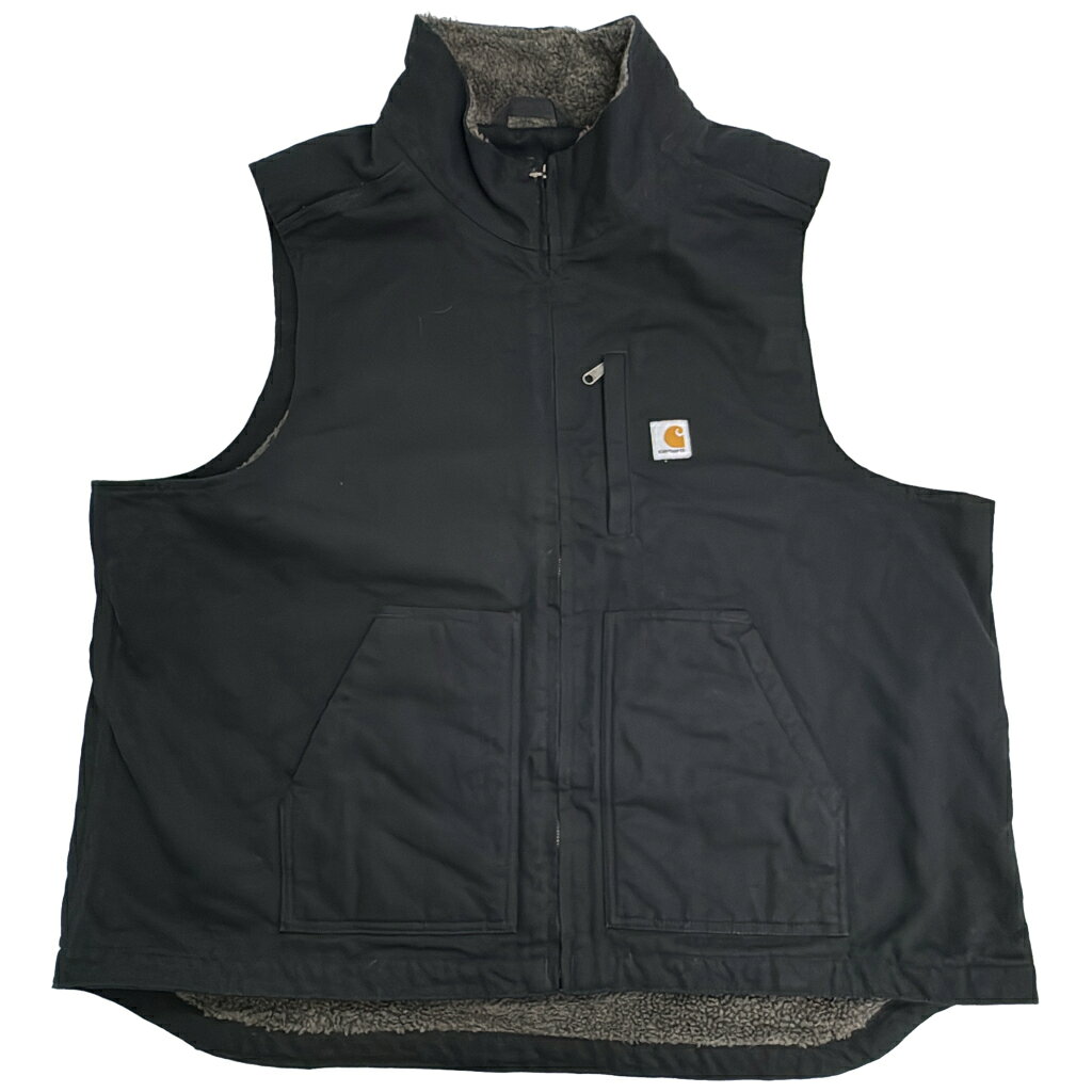 パ*ん様 Carhartt カーハート ダックベスト Tall フェード ボア メンズ パ*ん様 Carhartt カーハート ダックベスト Tall フェード ボア