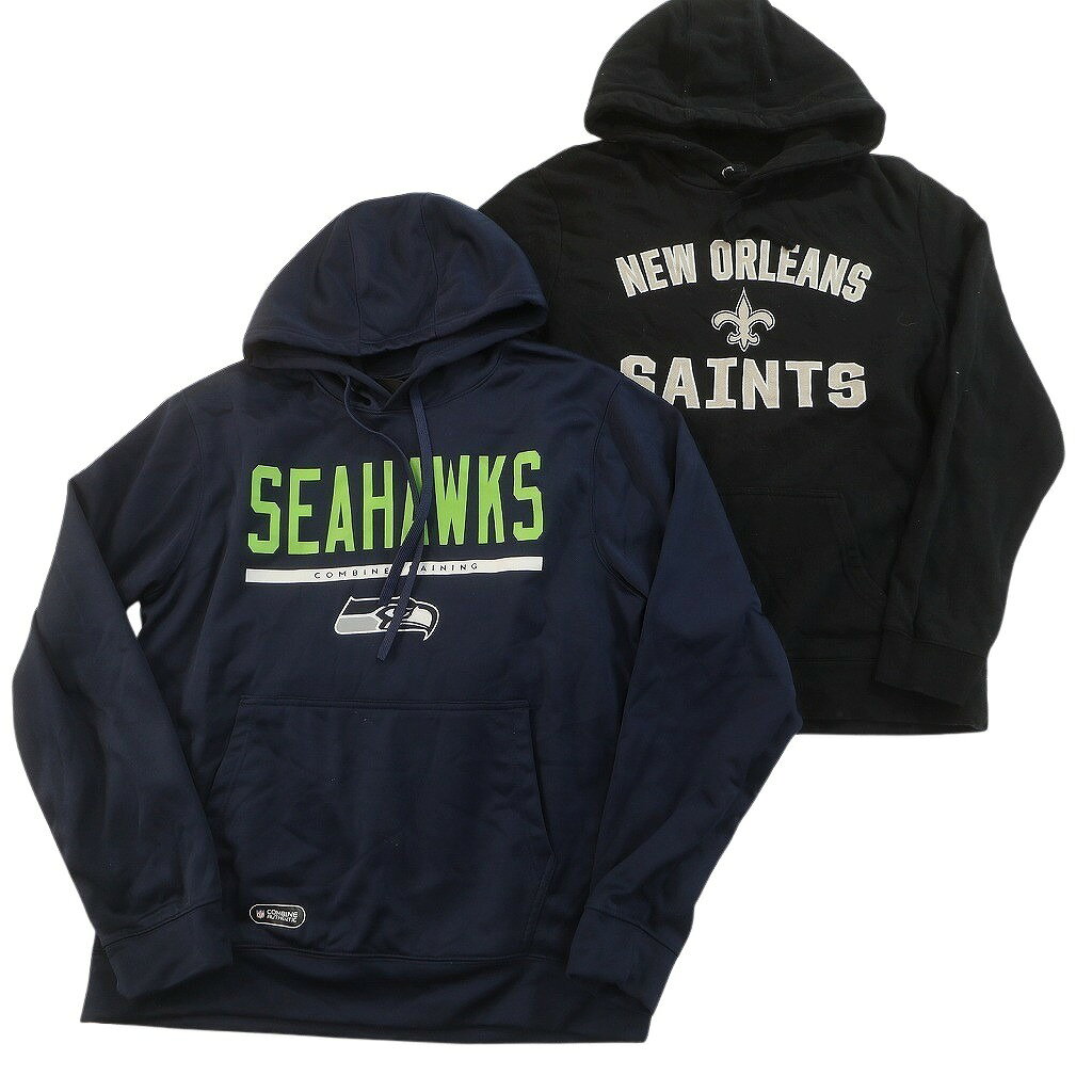 古着卸 まとめ売り プロチーム スウェット 9枚セット ( メンズ L/XL ) NFL NBA MLB レッドソックス チーフス セインツ 中古 古着 NF8758 heb-webstore-10252000 YAMAHISA USEDCLOTHINGSHOP サンプル画像2