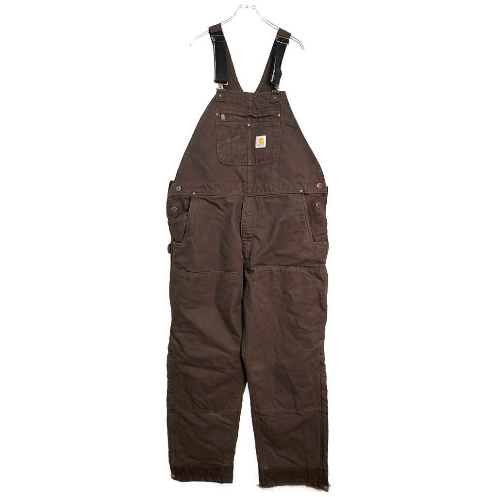 楽天市場】carhartt オーバーオール ブラウンの通販