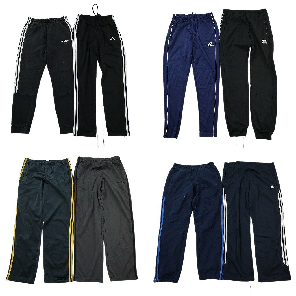 DESCRIPTION 商品名古着卸 まとめ売り アディダス パンツ 8枚セット ( メンズ M ) トラックパンツ イージーパンツ トレフォイル 中古 古着 NG3465 性別メンズ※記載のない性別の商品が含まれてる場合がございます。 サイズ/枚数M-8枚※サイズ表記のないものを、こちらの主観で振り分ける場合もあります。 合計枚数8枚セット その他 状態全て検品済み、経年の着用感、多少の汚れ、ダメージが含まれます。ジャンクや酷いダメージは取り除いております。 ※あくまで人の手での選別という点ご理解頂き、見落としレベルはご了承下さい。 商品管理番号NG3465 ABOUT ITEM商品撮影時の照明やお使いのモニター・ブラウザ等ご覧いただく環境により実物と商品画像の色が多少異なる場合がございます。全てアメリカからの輸入品ですがブランドやアイテムによりそれぞれサイズ感が異なります。生地の伸縮や厚み等、測定に多少の誤差が生じる場合がございますが、表記サイズと合わせまして実寸値を記載させていただいておりますので必ずご確認ください。新品や未使用品と記載があるもの以外は全て中古品ですので、程度は異なりますが使用感がございます。状態は慎重に確認し商品説明や画像により記載しておりますが、全てを記載することは中古品の特性上困難です。ご不明な点やご質問がございましたらお気軽にお問い合わせください。