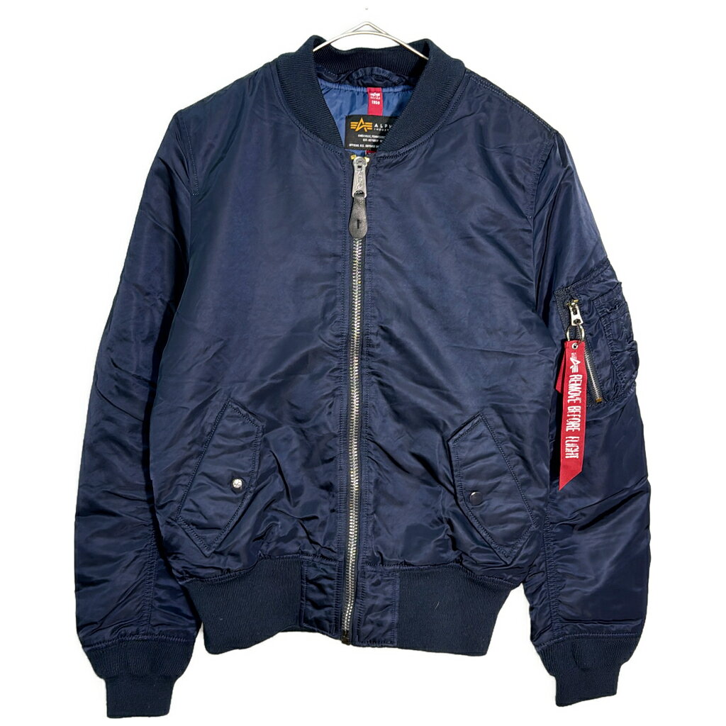 楽天市場】alpha ma－1 中古 ネイビーの通販