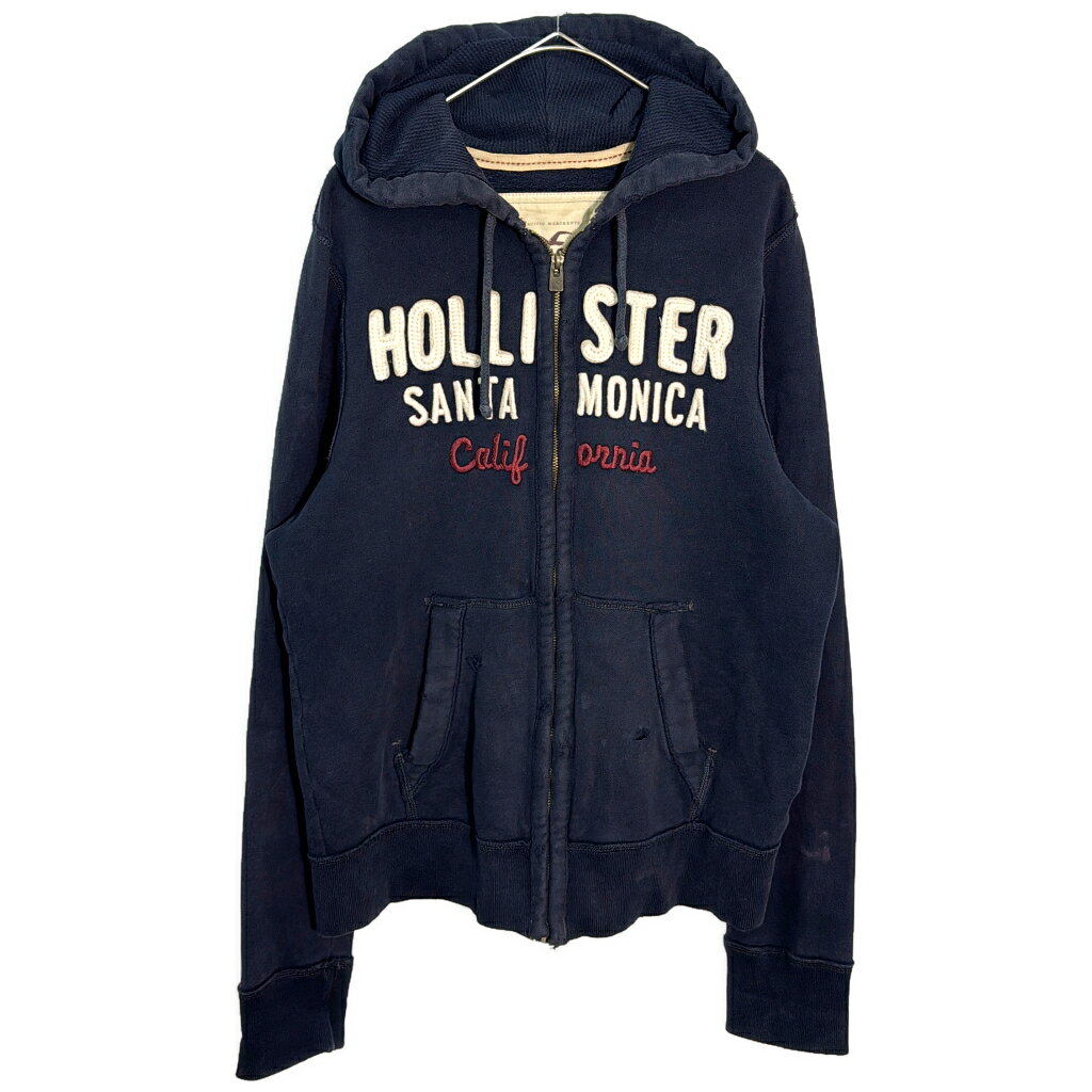 楽天市場】HOLLISTER ホリスター（カラーネイビー）（パーカー