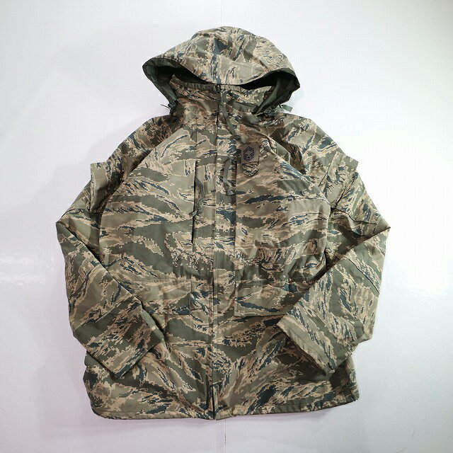 【中古】 00s 米軍実物 U.S.ARMY USAF APEC GORE-TEX パーカー ジャケット ミリタリー ゴアテックス GTX(LARGE-LONG) k9370