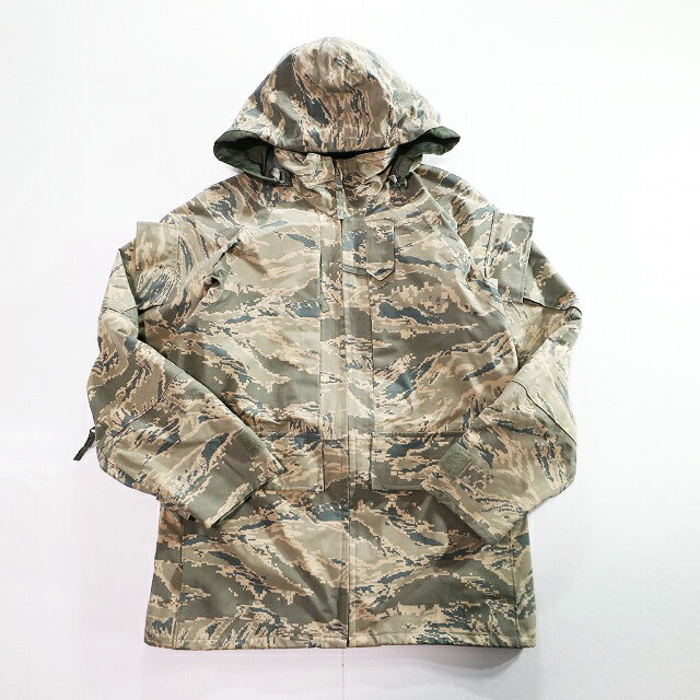 【中古】 00s 米軍実物 U.S.ARMY USAF ECWCS APEC ゴアテックス パーカー ジャケット ミリタリー GORE-TEX GTX(X-SMALL-SHORT) k9429