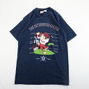 90s USA製 WARNER BROS STUDIO STORE "Looney Tunes" タズマニアンデビル ゴルフ Tシャツ ルーニーチューンズ キャラクター ワーナー(M) l0672