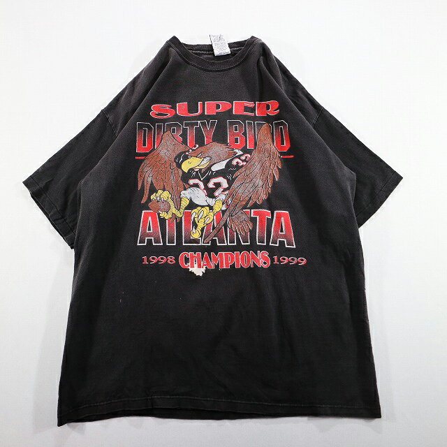 90s USA製 BOSS BY I.G.DESIGN NFL アトランタ ファルコンズ Tシャツ アメフト フットボール(L) l0363