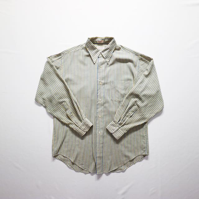 60s GANT SHIRTMAKERS Rbg XgCv {^_E L/S Vc m3810