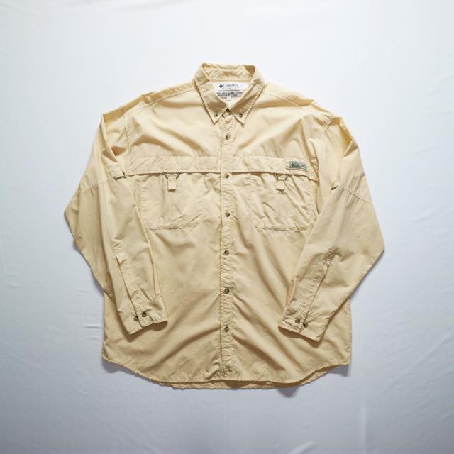 90s Columbia PFG tBbVO L/S Vc AEghA RrA(L)m3835