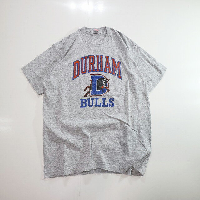 90s USA FRUIT OF THE LOOM DURHAM BULLS TVc }Ci[[O 싅(XL) k2741