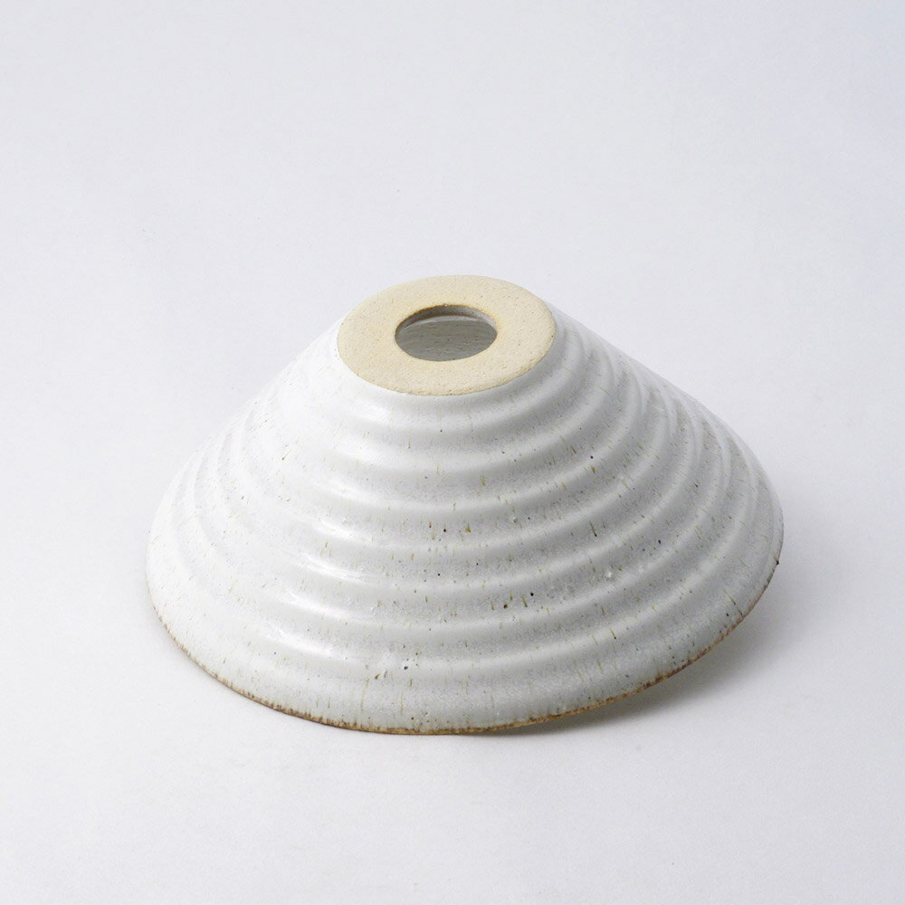 【送料無料】【信楽焼】へちもん 御影白　すり鉢手洗い鉢SS