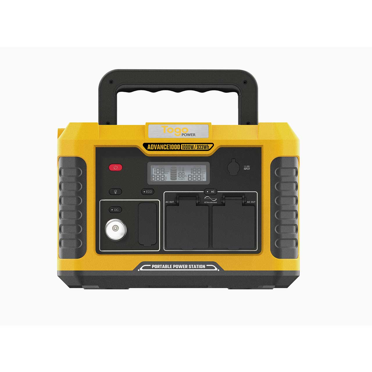 Togo Power ADVANCE AD1000Y 1000W 瞬間2000W ポータブル電源 電源 ソーラーパネル 防災推奨 防災 アウトドア キャンプ 災害 停電 スマートフォン 大容量 AC DC USB-A USB-C PD 60W LED パススルー 軽量 コンパクト デバイス対応 長寿命 長期保証 コンピューケースジャパン hecmarket-10000023 HEC MARKET 楽天市場店 サンプル画像2