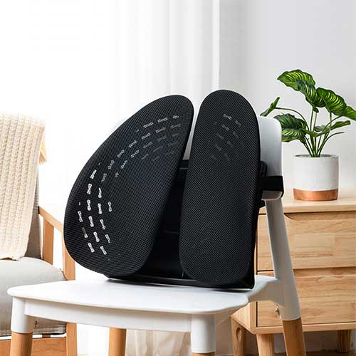 ランバーサポート 姿勢サポートチェア 腰痛 背もたれクッション 腰当て カーシート ウェストクッション 姿勢矯正 椅子 車 メッシュ 通気性 シートクッション 車椅子用クッション 車チェアパッド 旅行 姿勢矯正 猫背 腰サポート 敬老の日 ギフト 健康グッズ 父の日