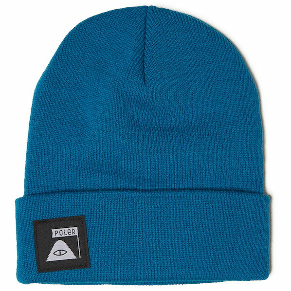 Cap, Hat - Poler Daily Driver Beanie Navy ビーニー 送料無料