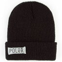 Poler Workerman Beanie Black ビーニー 送料無料