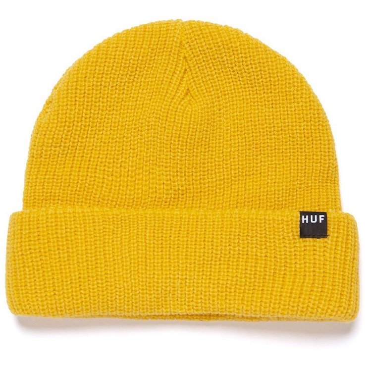 ハフ ニット帽 メンズ HUF Usual Beanie Gold ビーニー 送料無料