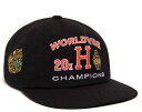 HUF 20th Anniversary Snapback Hat Cap Black キャップ 送料無料